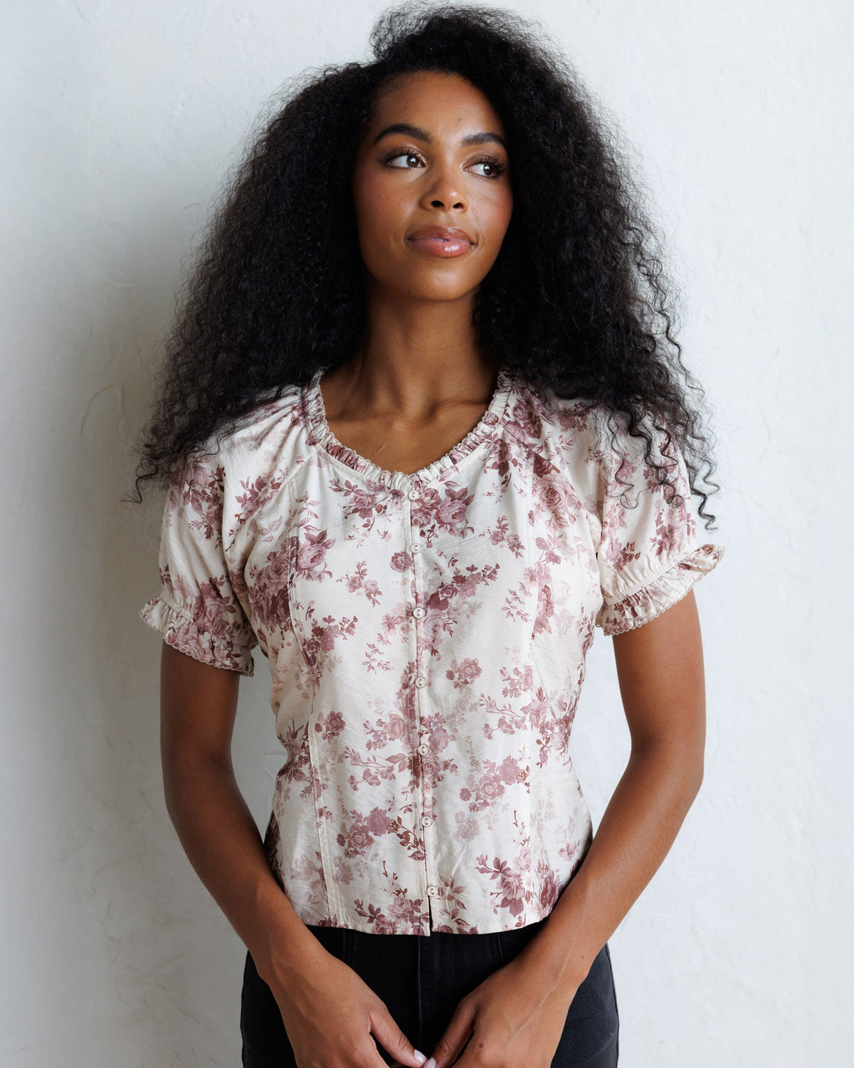 Downeast LA Vie En Rose Top in XS - La Vie Rose Top