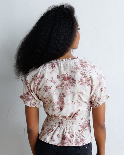 Downeast LA Vie En Rose Top in XXL view 6