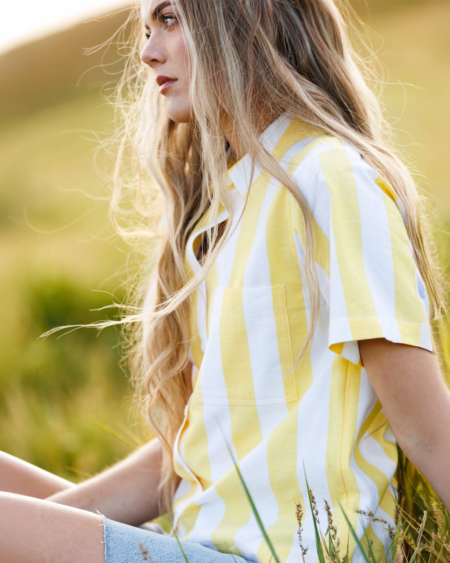 Downeast Lemonade Stand Top in XS - Lemonade Stand Topper