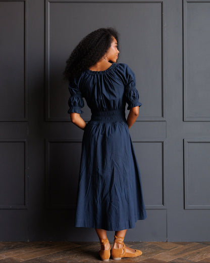 Downeast Long Way Home Dress, Blue Nights in M view 3 - Long Way Dresser