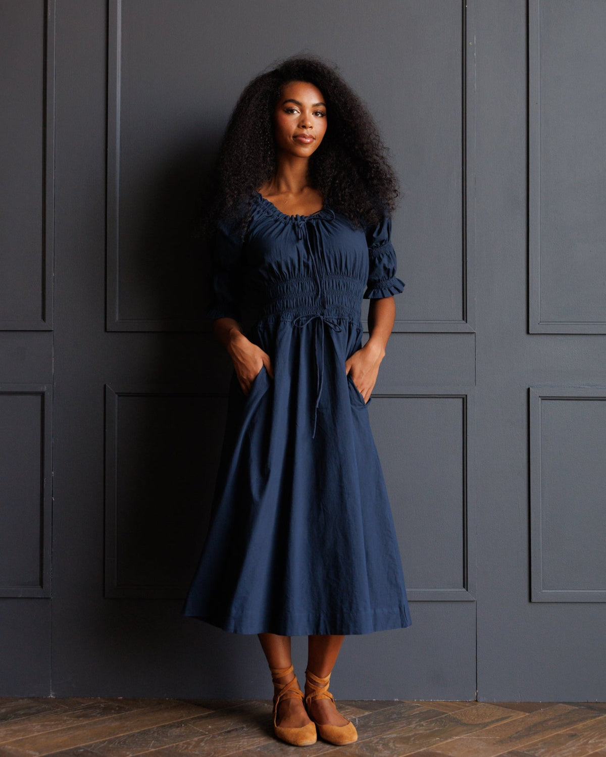 Downeast Long Way Home Dress, Blue Nights in XXL view 6 - Long Way Dresser