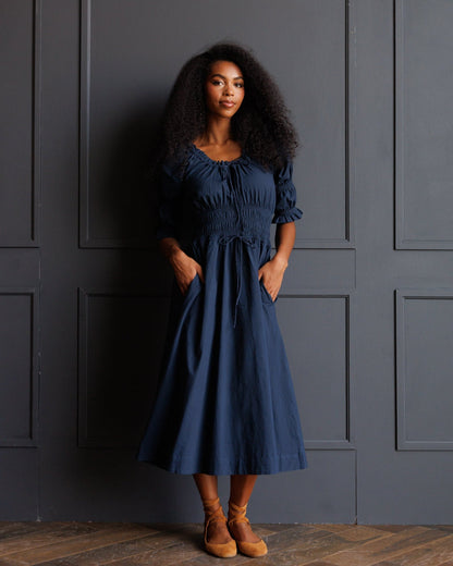 Downeast Long Way Home Dress, Blue Nights in XXL view 6 - Long Way Dresser