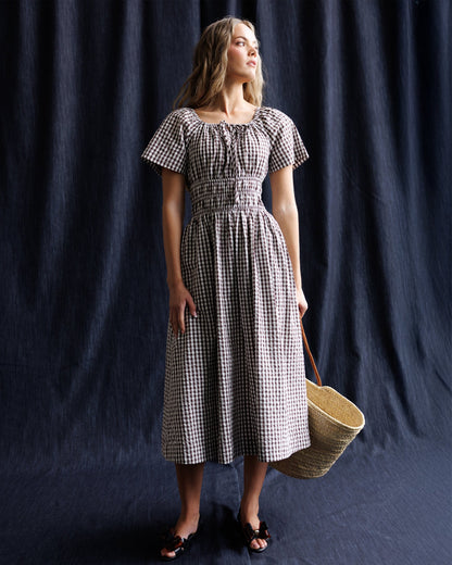Downeast Maybelle Dress in L view 4 - Downeast Maternity Dress