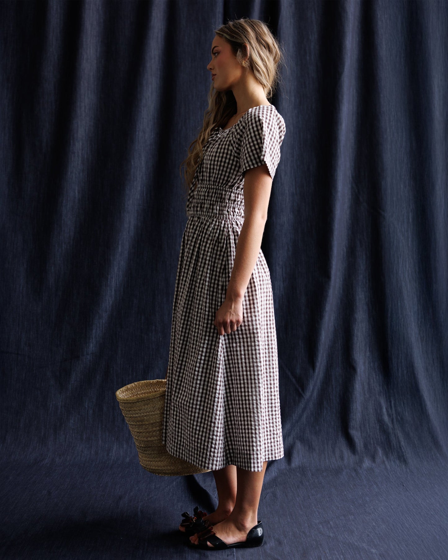 Downeast Maybelle Dress in M view 3 - Downeast Maternity Dress