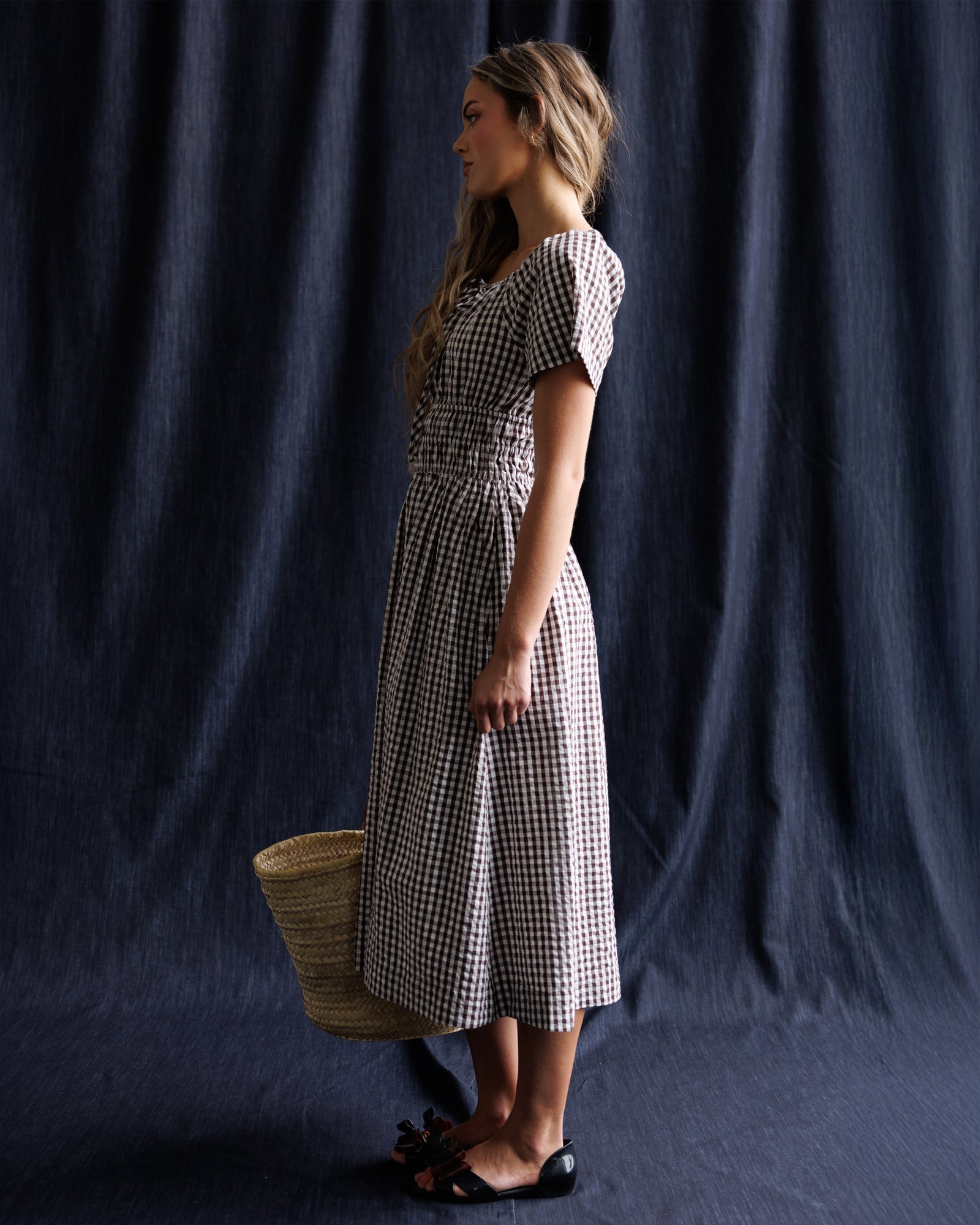 Downeast Maybelle Dress in M view 3 - Downeast Maternity Dress