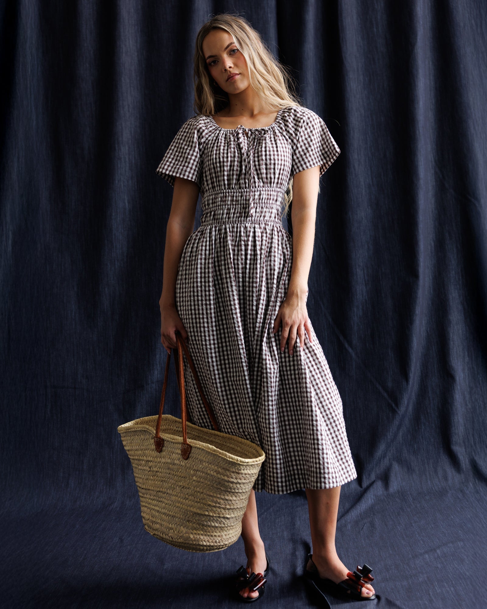 Downeast Maybelle Dress in S view 2 - Downeast Maternity Dress