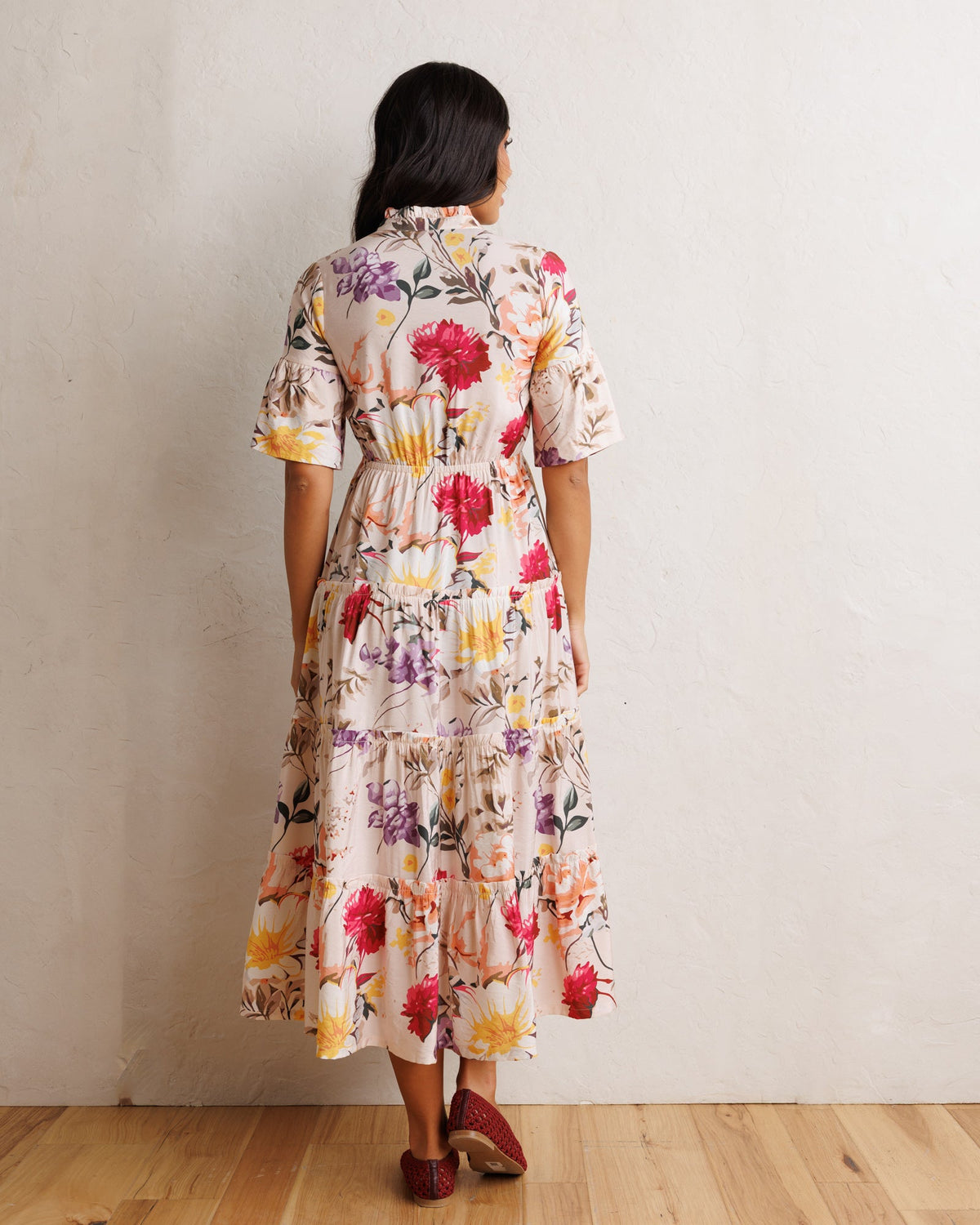 Downeast Mcintosh Maxi Dress in L view 4 - Millie Mackintosh Maxi Dress