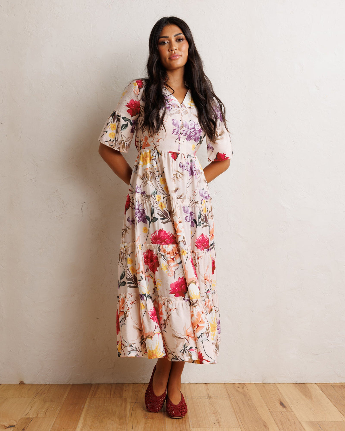 Downeast Mcintosh Maxi Dress in XS - Downeast Dresses Clearance
