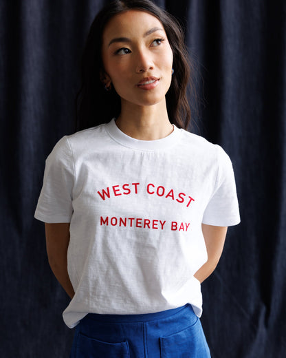 Downeast Monterey Bay Tee in S view 2 - Monterey Bay Teen Challenge (top)