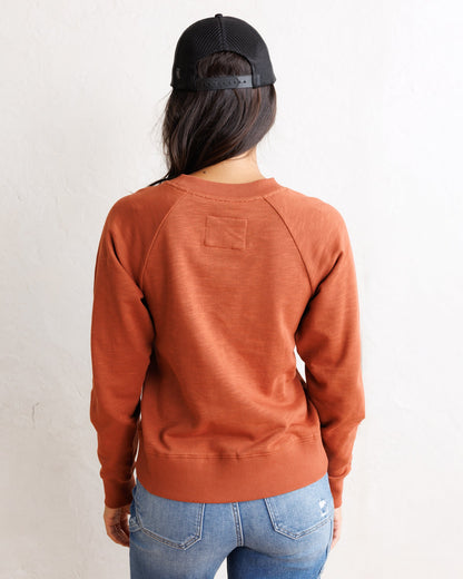 Downeast Old School Crew Top in M view 3