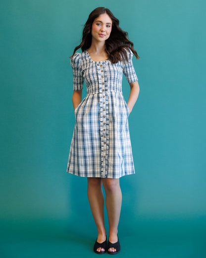 Downeast Oxford Dress in L view 4
