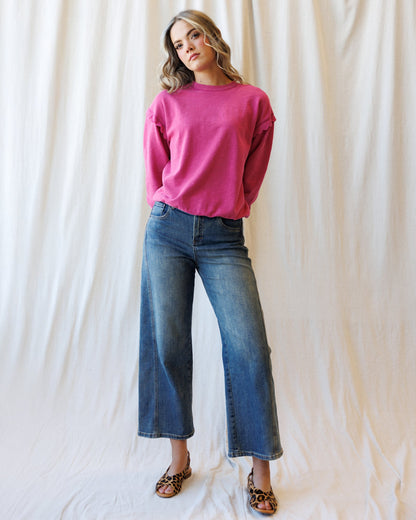 Downeast Prep & Pretty Pullover Top in L view 4 - Top Pullover
