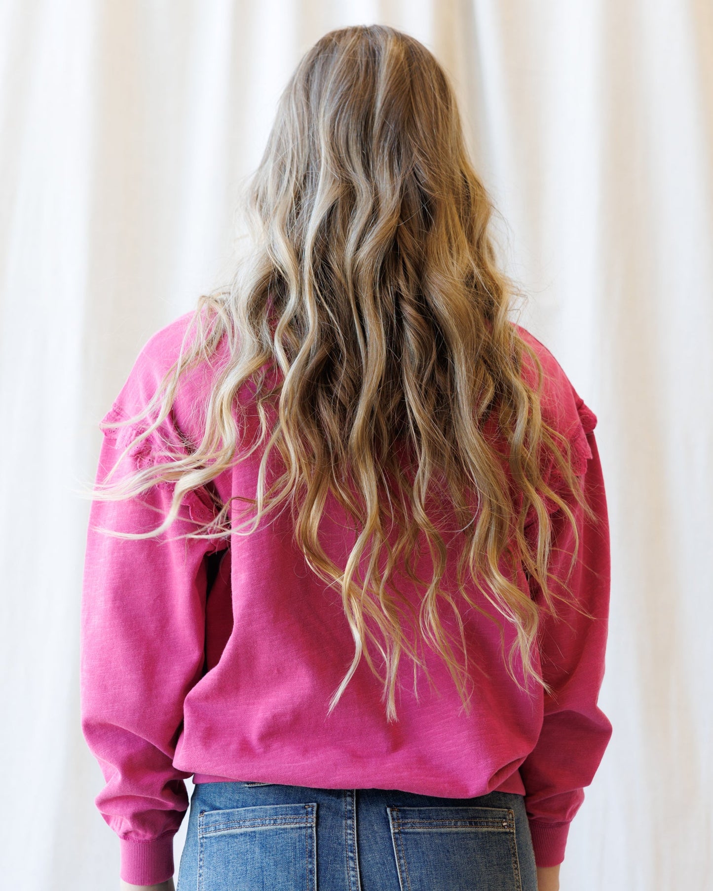 Downeast Prep & Pretty Pullover Top in M view 3 - Top Pullover