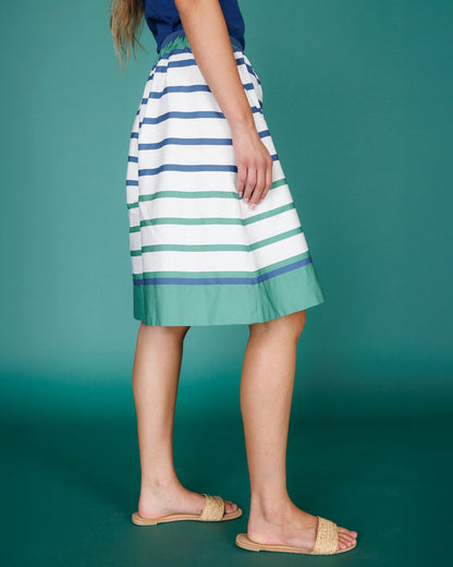 Downeast Sag Harbor Skirt in L view 4 - Sag Harbor Skirt Jupe Nyc
