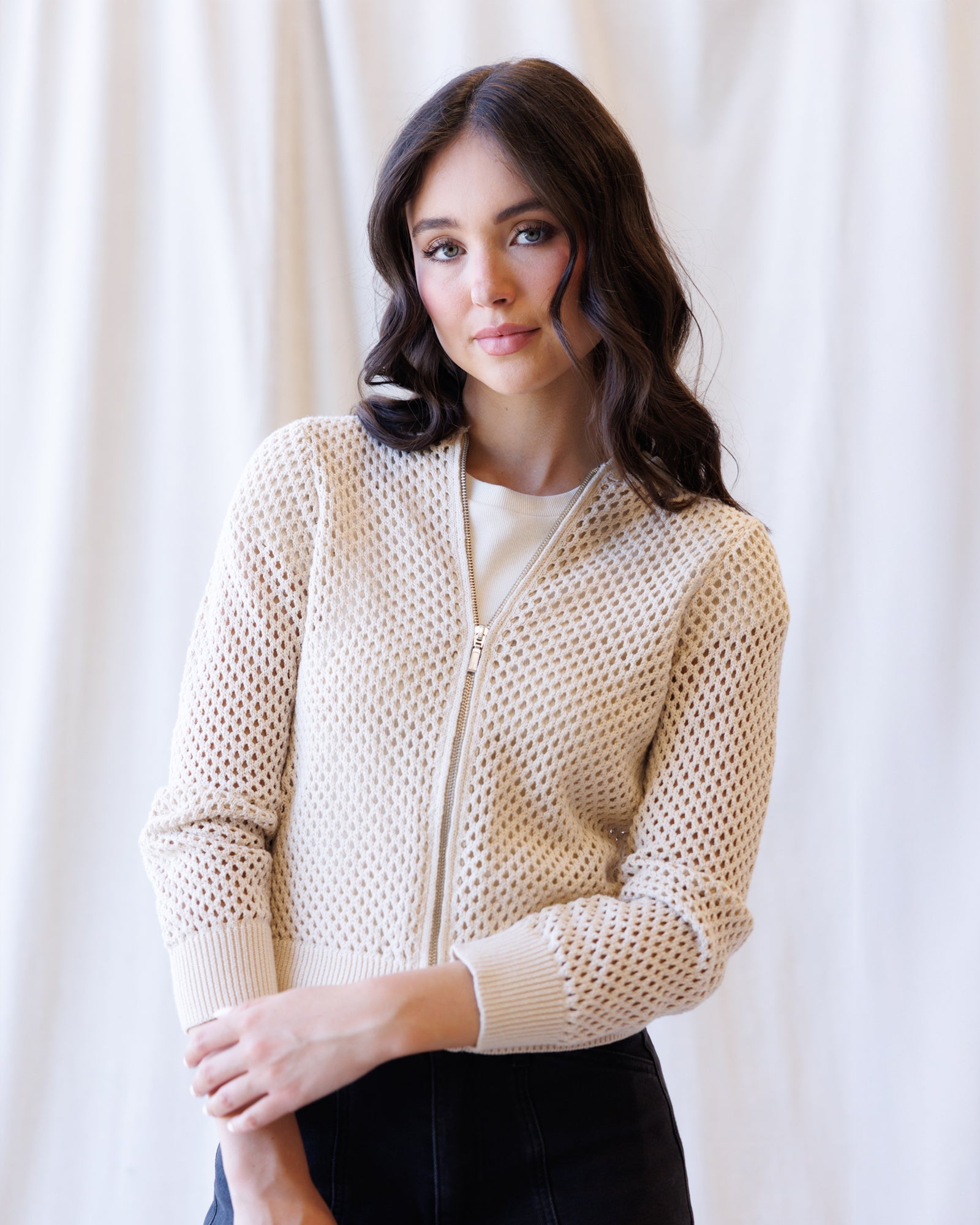 Downeast Signature Sweater Jacket in M view 3 - Signature Sweater Jacket Evo (top)