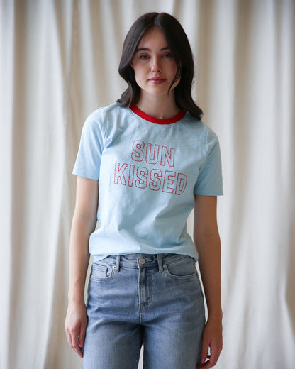 Downeast Sun Kissed Tee in XS - Sun Kissed Teeth (top)