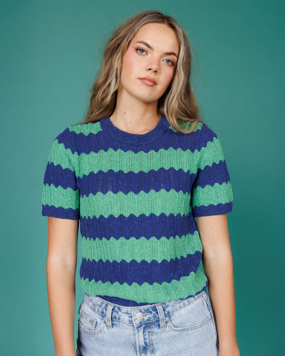 Downeast Tropez Sweater in XS - Tropez Sweater Pattern (top)