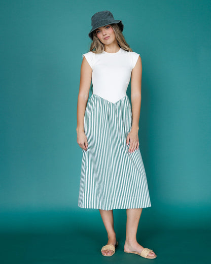 Downeast Valencia Dress in M view 3 - Valencia Dress Pacific