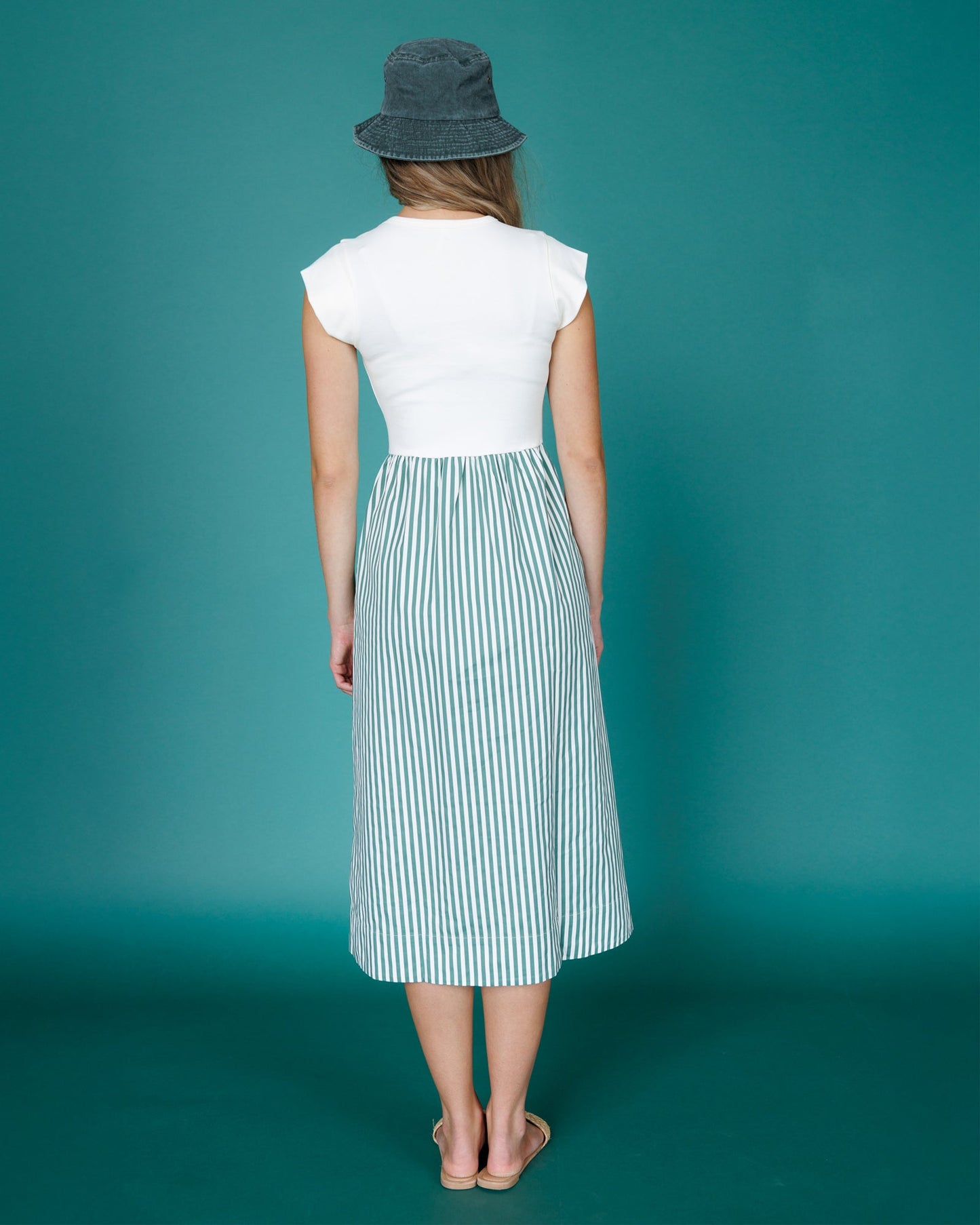 Downeast Valencia Dress in XL view 5 - Valencia Dress Pacific