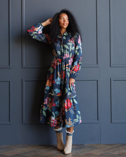 Downeast Wheatland Maxi Dress in M view 3 - Downeast White Dresses