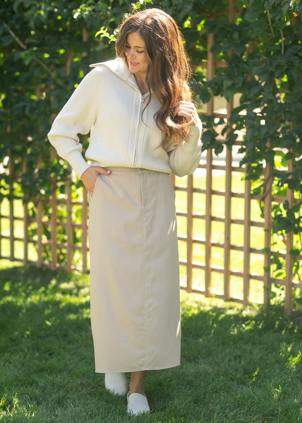 Dylan Midi Trouser Skirt view 9 - Dylan Midi Dress