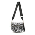 Dylan Oversize Leopard Double Zip Crescent Sling view 7 (bag) - crescent sling, zip crescent sling - shop at us.meeeshop