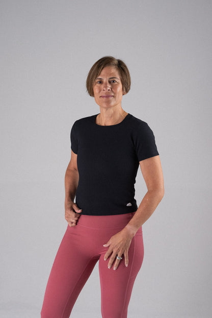 Dynamic Devoted Tee in Violet Haze view 3 (top)