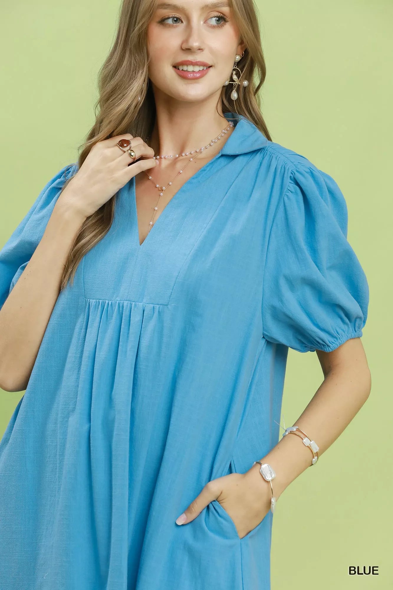 umgee solid tiered Umgee Solid Tiered Midi Dress view 5 (dress) - shop at us.meeeshop