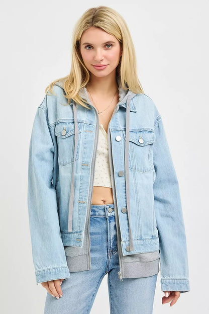 risen oversized hoodie Risen Oversized Hoodie Jacket view 5 (layer) - shop at us.meeeshop
