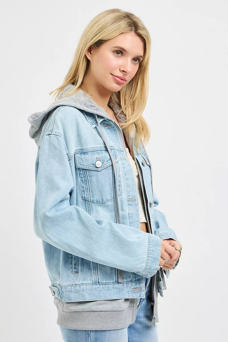 risen oversized hoodie Risen Oversized Hoodie Jacket view 3 (layer) - shop at us.meeeshop
