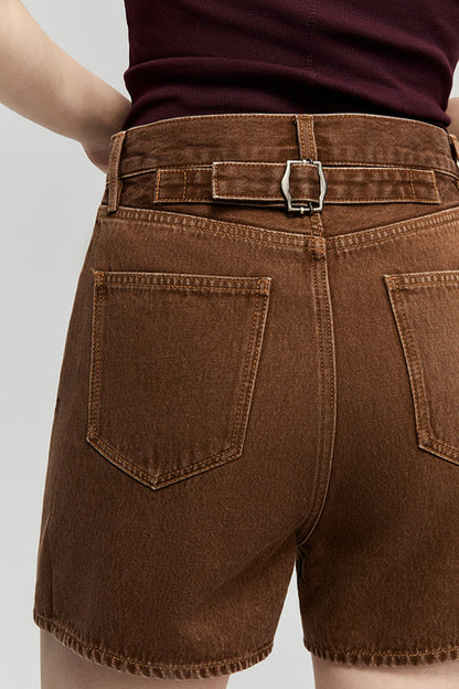 Easy Buckle Shorts - MeeeShop Women's Fashion