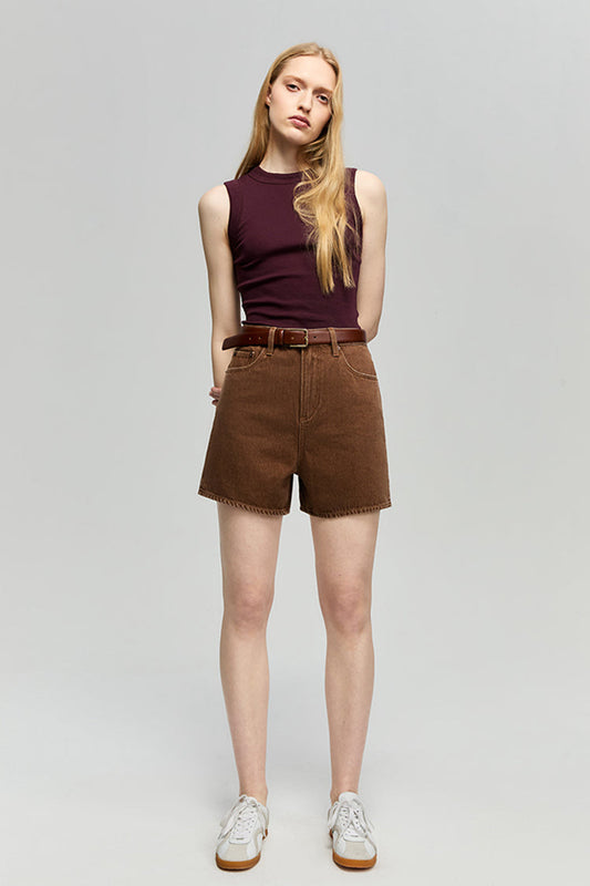 Easy Buckle Shorts Hj820 in Brown Sugar Again view 2 - Easy Buckle Replacement (bottom)