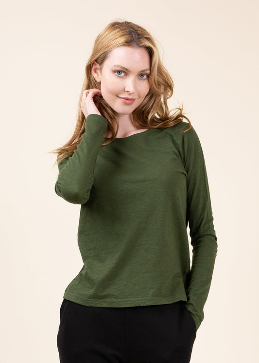 Easy Slub Long Sleeve in XS view 2 (piece)