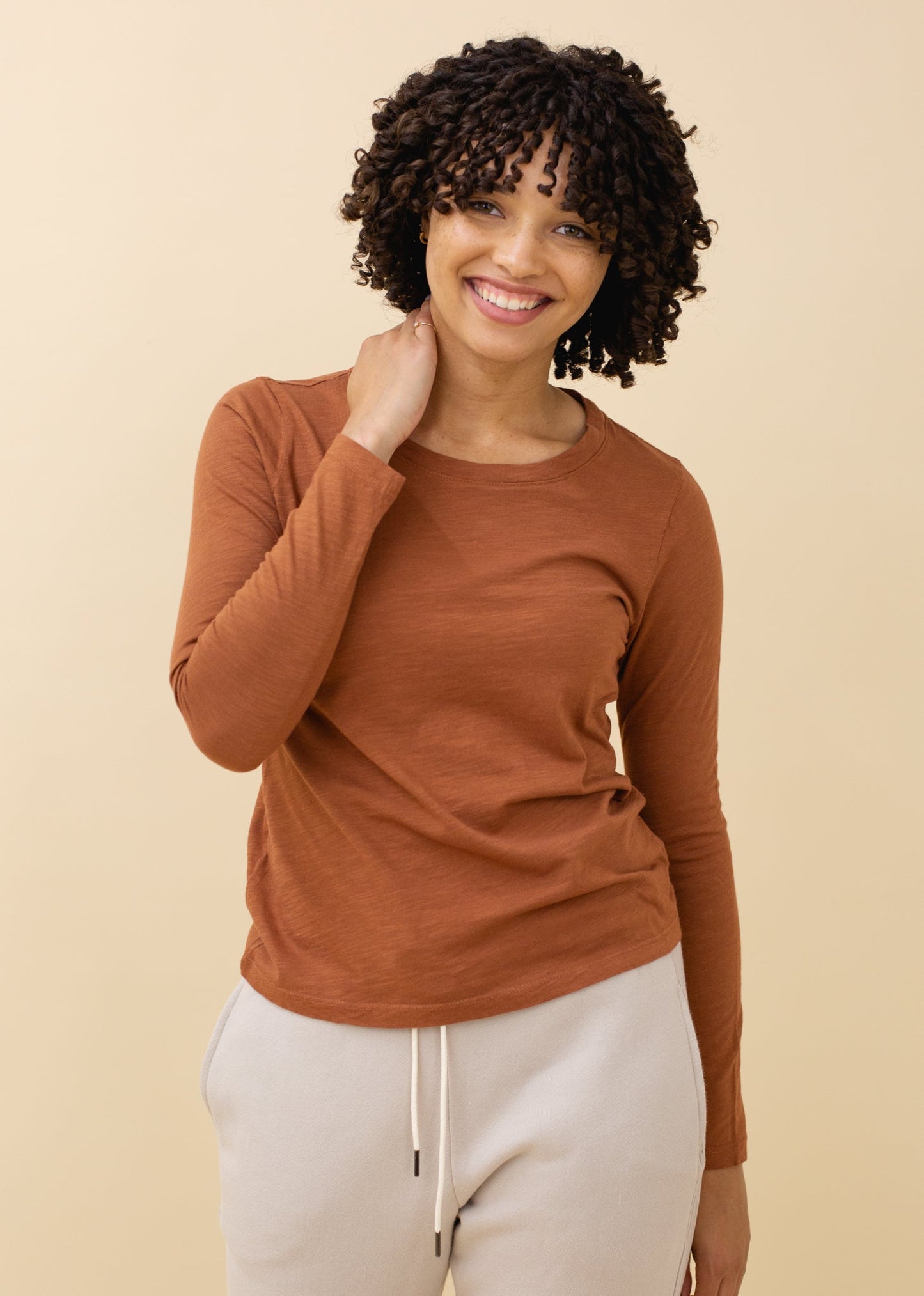 Easy Slub Long Sleeve in XS view 6 (piece)