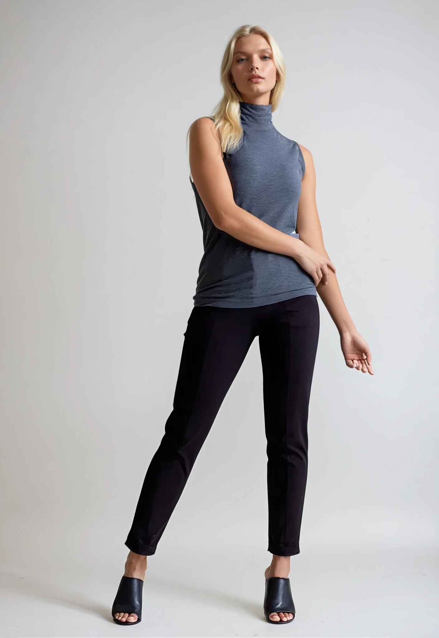 Easy Street Stretch Chino Pant in Pebble view 5 - Comfort Stretch - Easy Street Pants (bottom)
