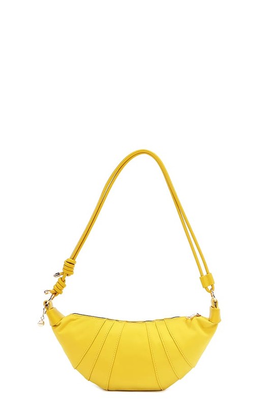 Nicole Lee USA Color Patch Croissant Bag in Yellow - us.meeeshop