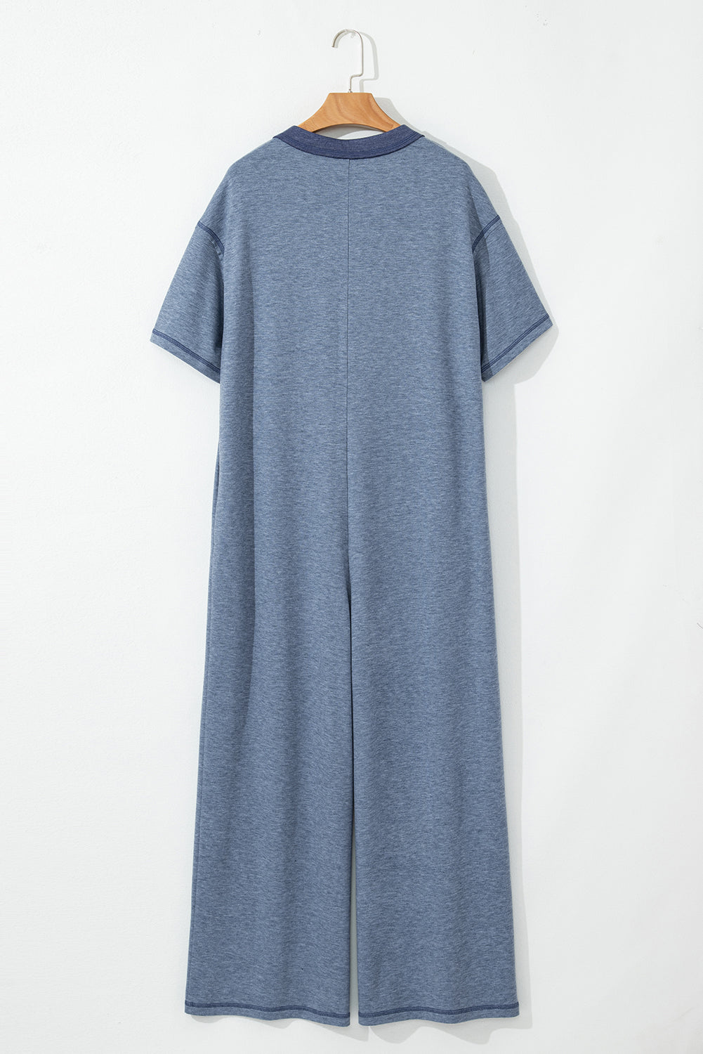 Eddie Pocket Short Sleeve Jumpsuit view 9 - Short Jumpsuit (bottom)