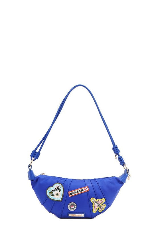 Nicole Lee USA Color Patch Croissant Bag - us.meeeshop