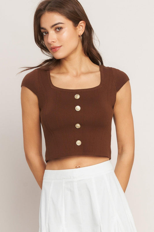Effortless Fit Sweater Knit Top in OFF WHITE view 2 - Fall Wardrobe Essential - Easy Knit Sweater Pattern