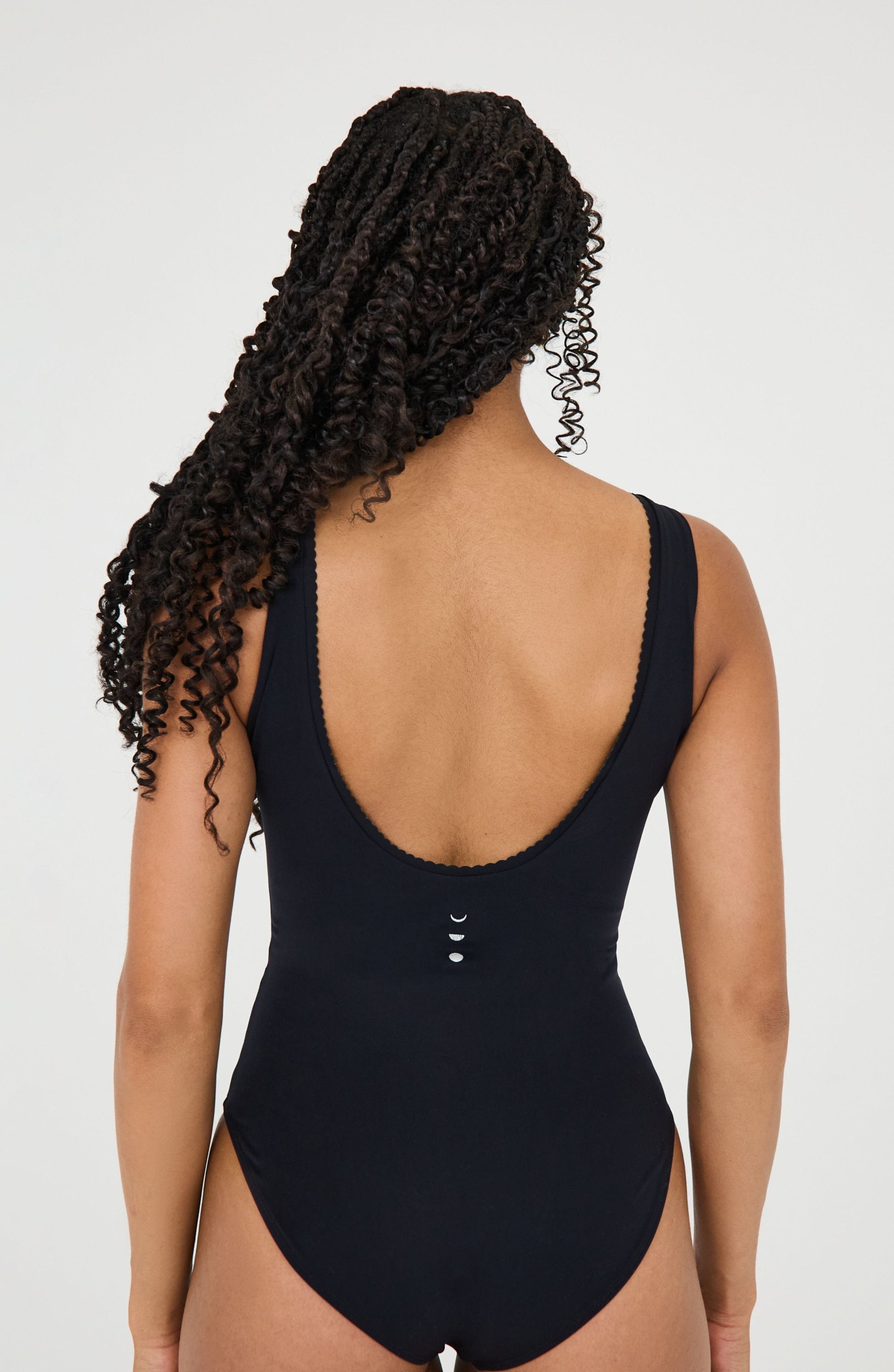 Elastique Athletics Adorn Bodysuit Top in cappuccino view 6 - Adorn Bodysuit In Black Nookie