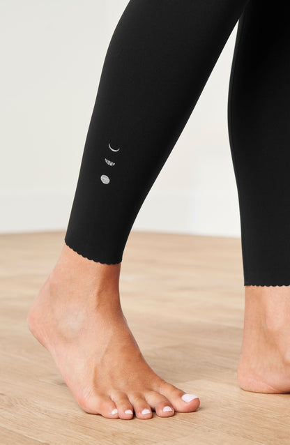 Elastique Athletics Adorn Leggings in cappuccino view 4 - Adornment Pants (bottom)