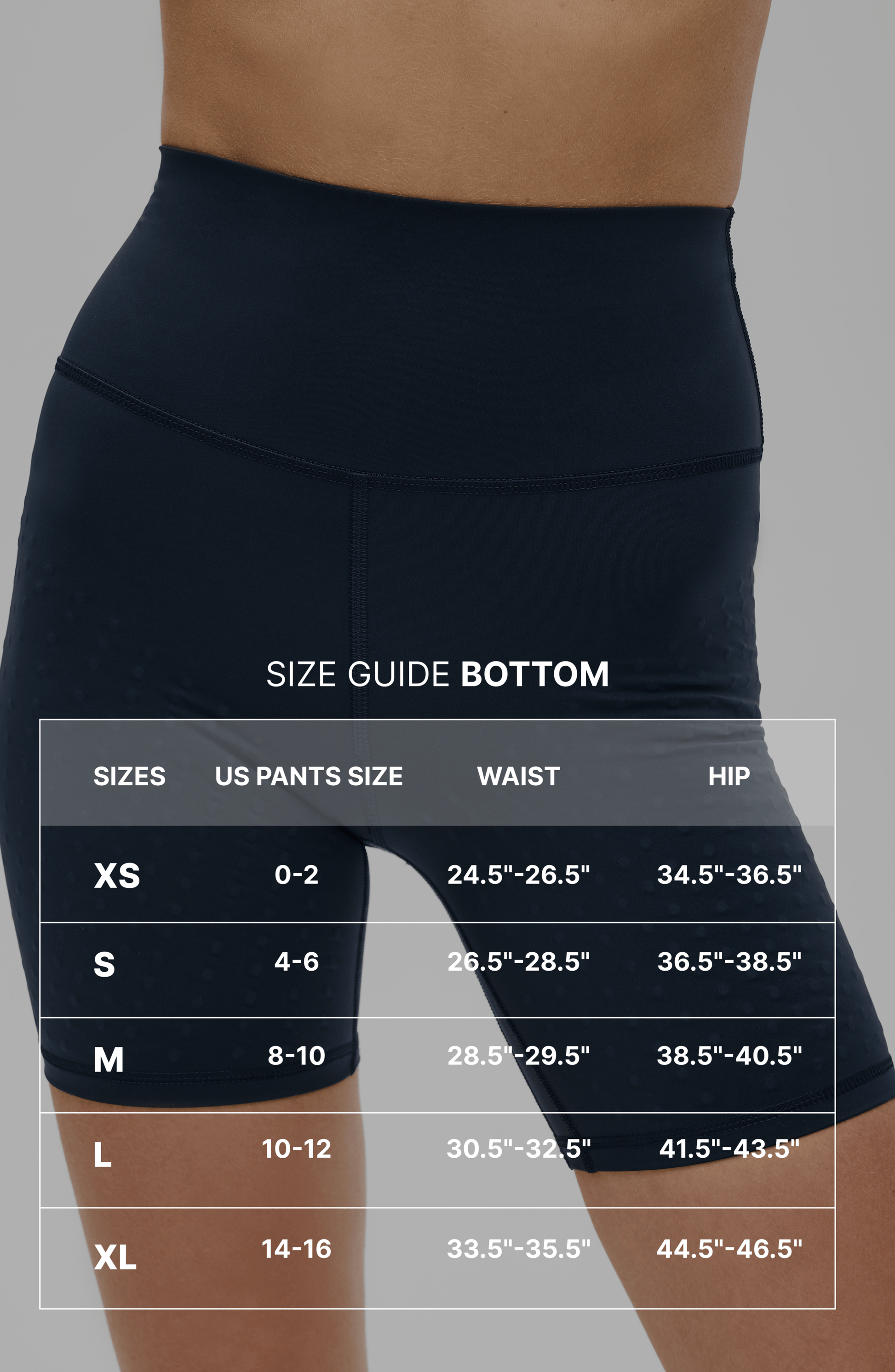 Elastique Athletics L'original Lymphatic 7.5" Bike Short in navy view 10 (bottom)