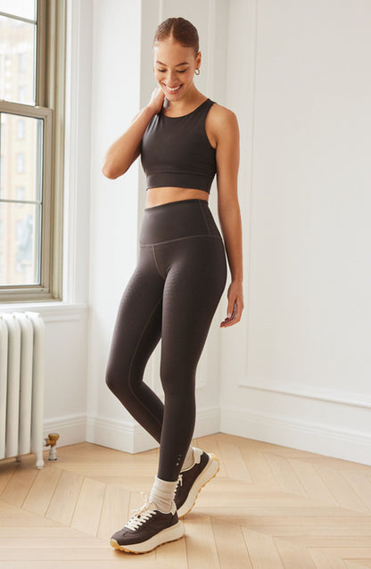 Elastique Athletics L'original Lymphatic Leggings in olive view 2 (bottom)