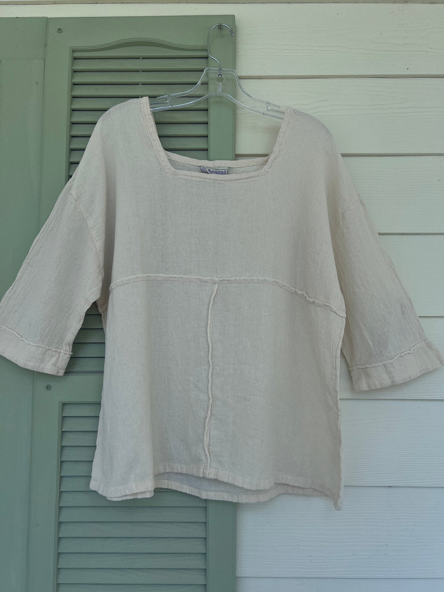 Elena Top 100% Cotton Gauze in Sangria view 22 - Elena Rybakina 100 Weeks Top 5
