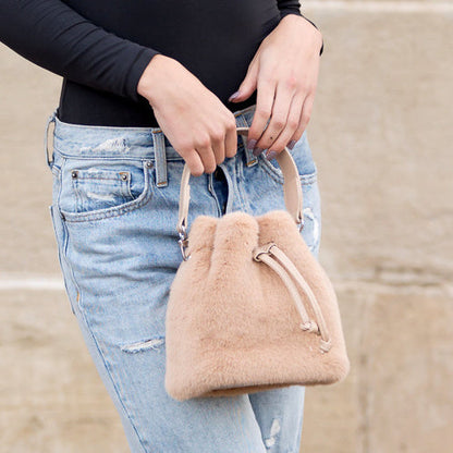 Elle Convertible Plush Top Handle Crossbody view 13 - Elle Soft Top Socks