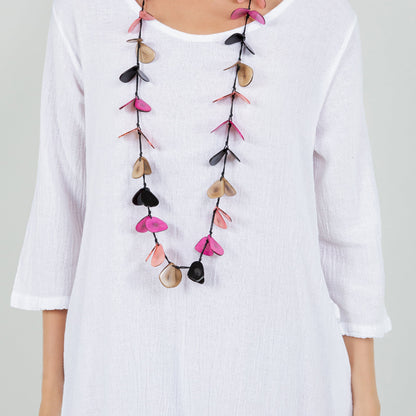 Ellen Our Hi-low Cotton Gauze Dress with Sleeves and Pockets in 0 (XS/S) view 6 - Pockets Dress