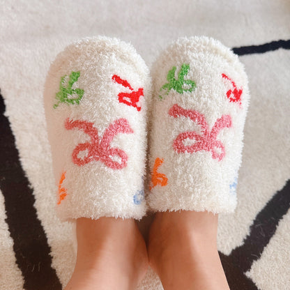 Ellisonyoung.com Bow Field Cozy Lounge Slipper view 5 (piece)