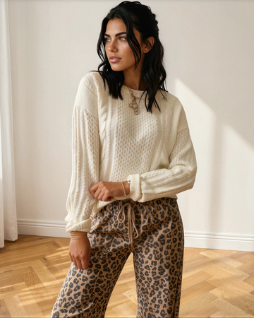 Elowyn Detail Knit Sweater in M view 2 - Fall Wardrobe Essential - Elowen Sweater (top)