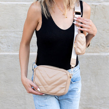 Elsie Quilted Crossbody - MeeeShop Women's Fashion