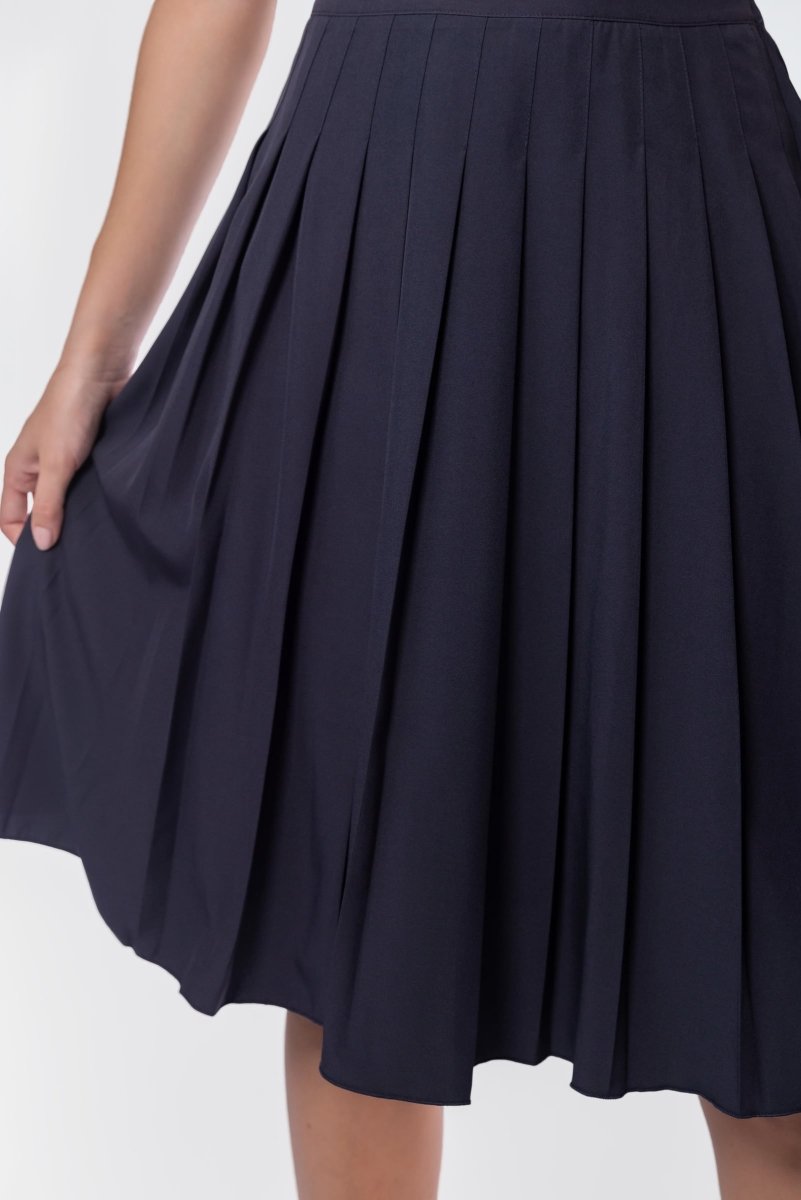 Ember Skirt 25" (navy) XL view 5 (skirt) - navy skirt, ember navy skirt - shop at us.meeeshop